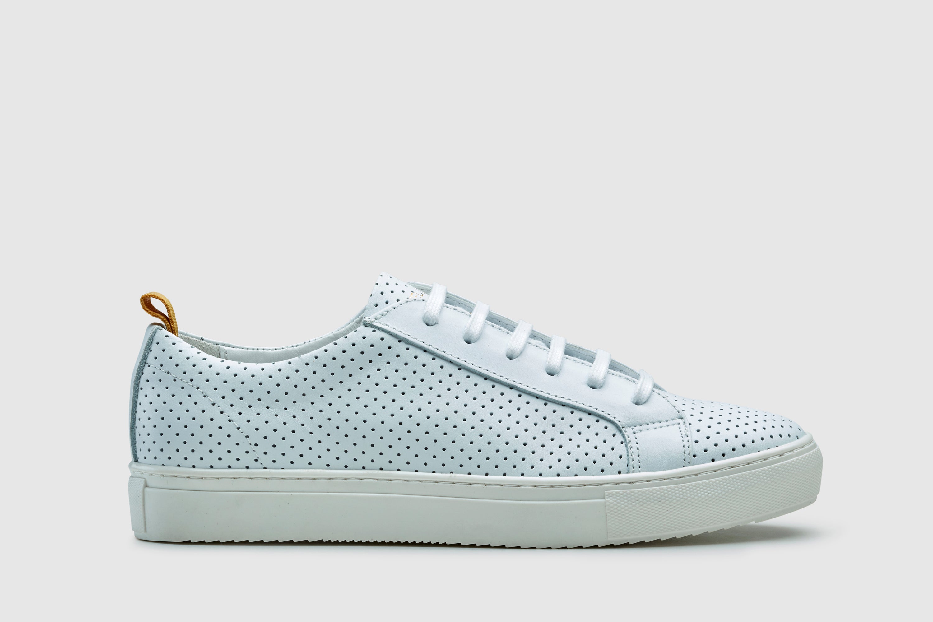 Arena Lite - White Perforated Leather